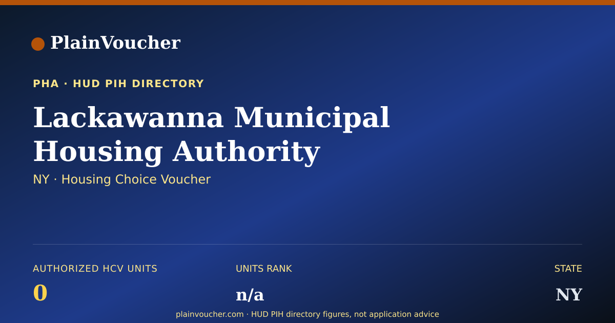 Shareable card for Lackawanna Municipal Housing Authority...